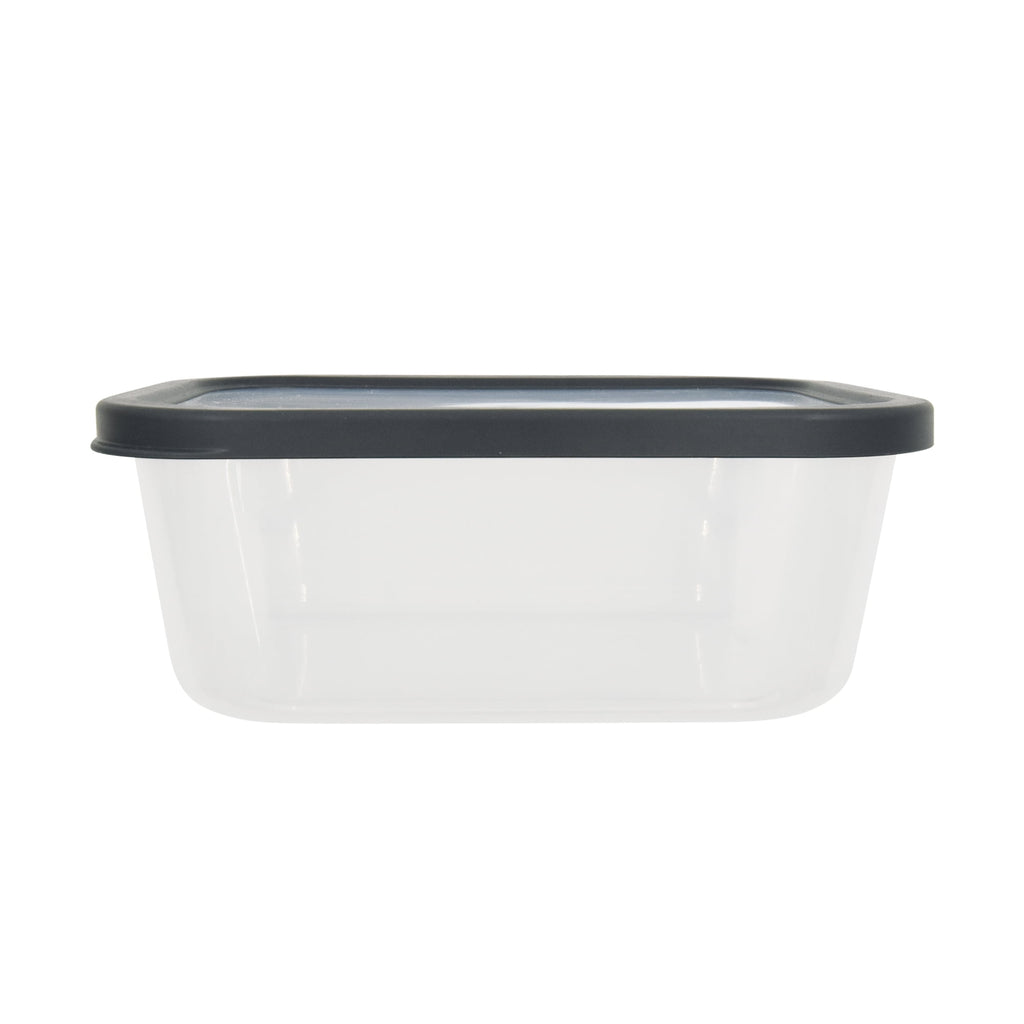 (2 pack) Plastic Durable Food Storage Container , 11.9 Cup, Gray, 2 Pieces - Image 6