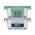 Color Lock 3.4 Cup 2pk Round Glass Meal Prep Containers - Image 3