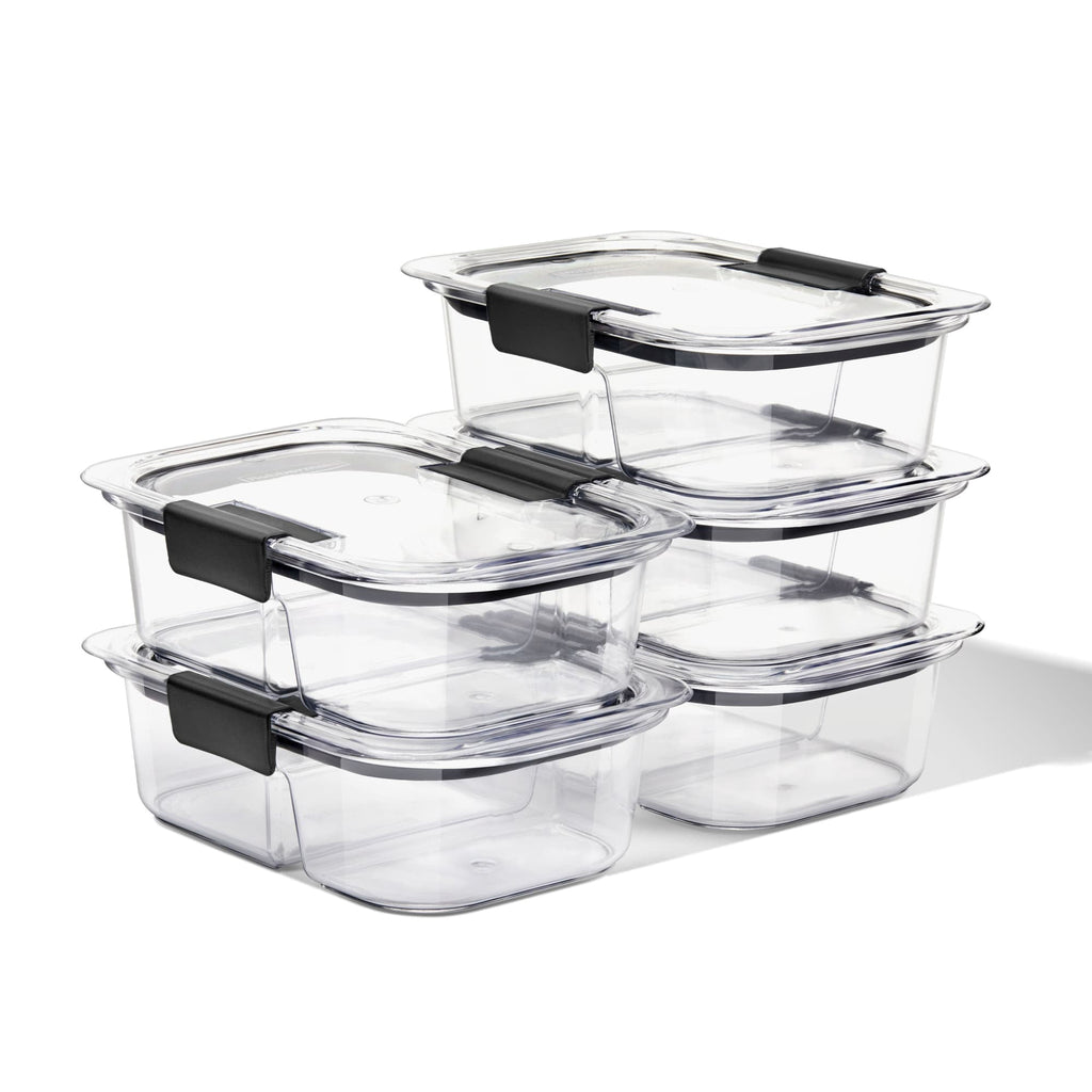10 Piece 2 Compartment Meal Prep Food Storage Containers, 2.85 Cup - Image 3