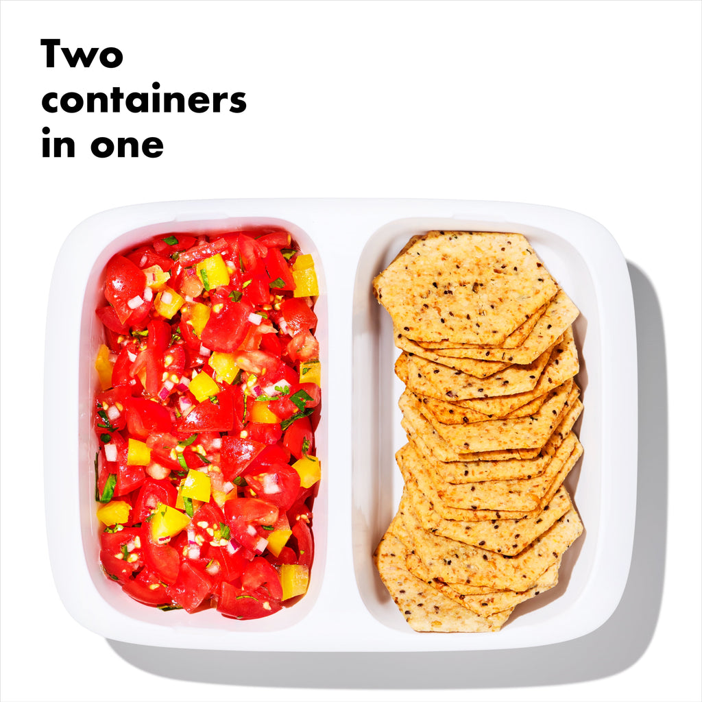 and Go 2 Cup Divided Food Storage Container - Image 5