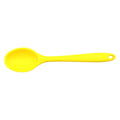 AUDeals Silicone Cooking Spoon Heat Resistant Kitchen Gadgets Non-Slip Handle Food Grade Soft Spatula for Frying Baking Cooking Serving Soup
