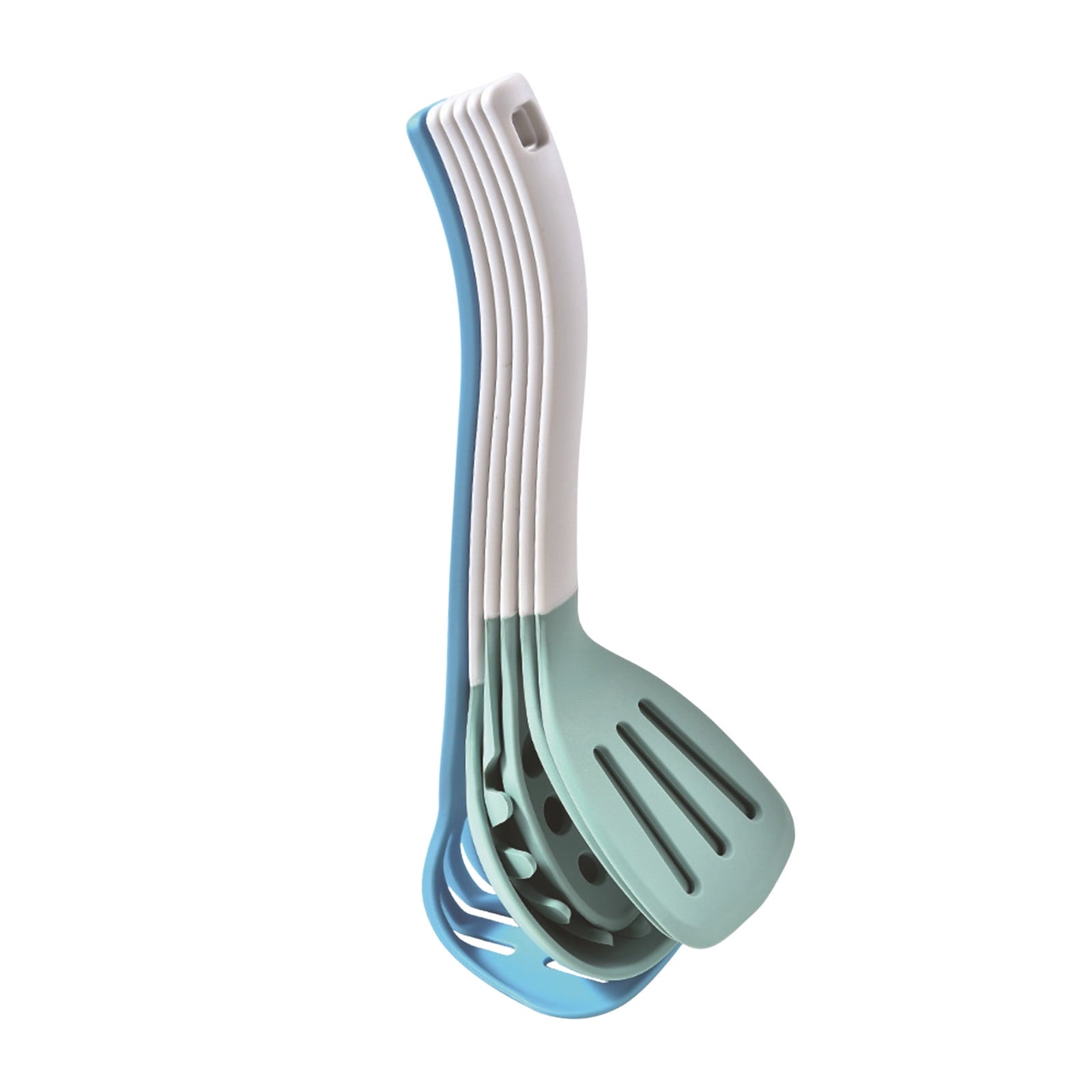 6 Pcs Silicone Cooking Utensils Set, Non Scratch & Non Stick Cooking Utensils Set Heat Resistant Cookware Kitchen Gad...