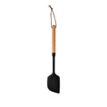 AYktou Silicone Cooking Utensils Set - Silicone Spatula Turner, Non-Stick Kitchen Utensils Spatula Set with Wooden Handle, Heat Resistant (U