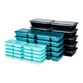 30 Count Assorted Food Storage Container Set With Lids, Free