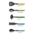 5-piece Cooking Utensil Set with Integrated Tool Rests