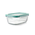 Seal 3.5 Cup Glass Rectangle Container, Well Suited to Refrigerator Organization
