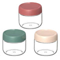 Glass Jars with Screw Lids Airtight Kitchen Canisters