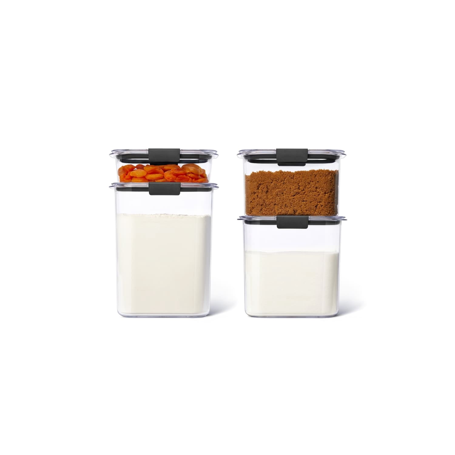 Airtight Pantry Food Storage 8-Pc Set, 2.8 Qt, Dishwasher Safe