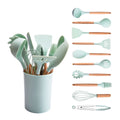 Silicone Kitchen Utensils Set ,Non-stick Kitchenware Cooking Tools Spoon Spatula Ladle Egg Beaters Tool Gadget Access...