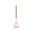 Silicone Spatula Spoon with Wooden Handle Non-Stick Heat Resistant Kitchen Utensil for Cooking Baking and Sauteing Essential Tool for Home C
