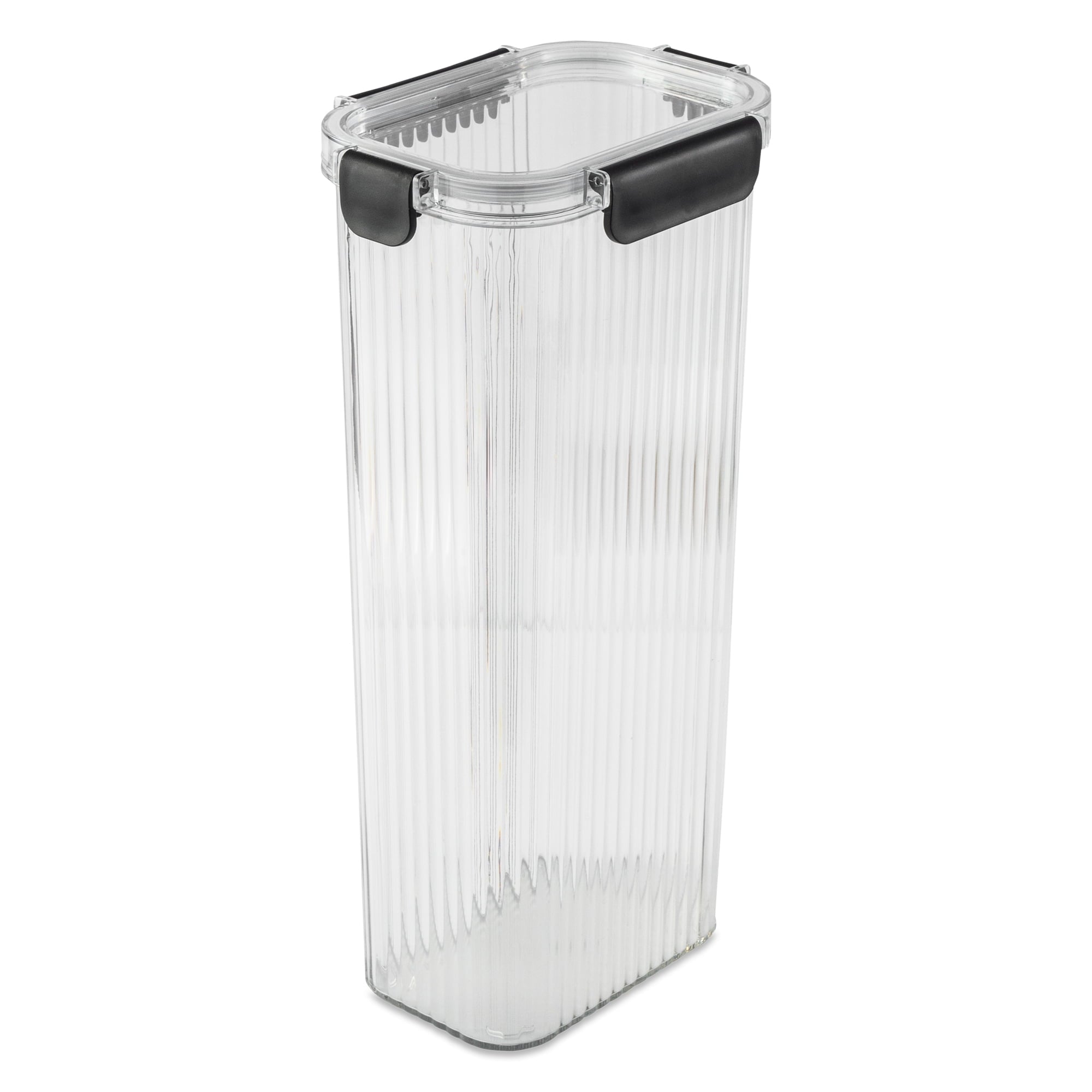 and 11.5 Cup Clear Plastic Pantry Storage Container with Airtight Lid