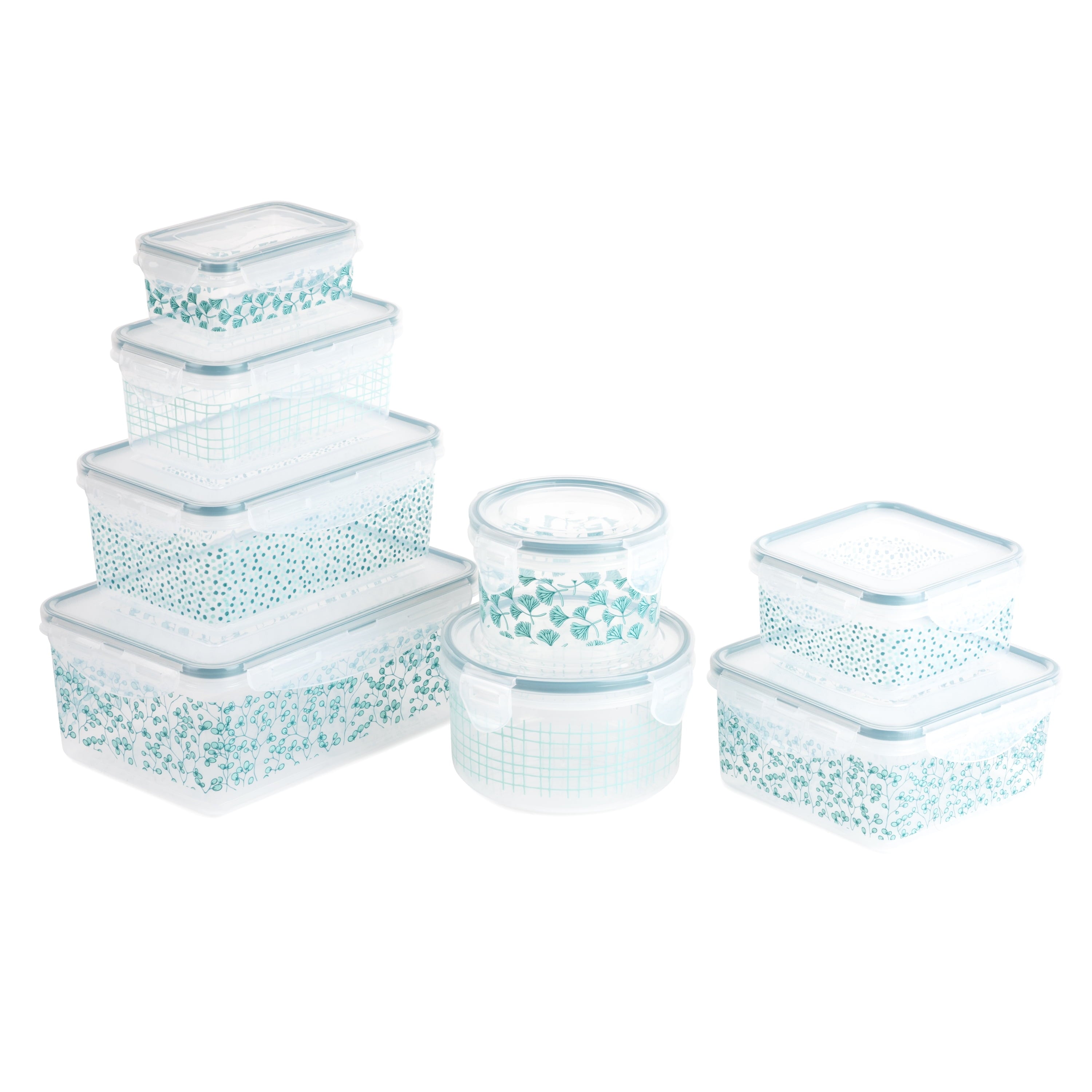 Food Storage Container Set, Floral