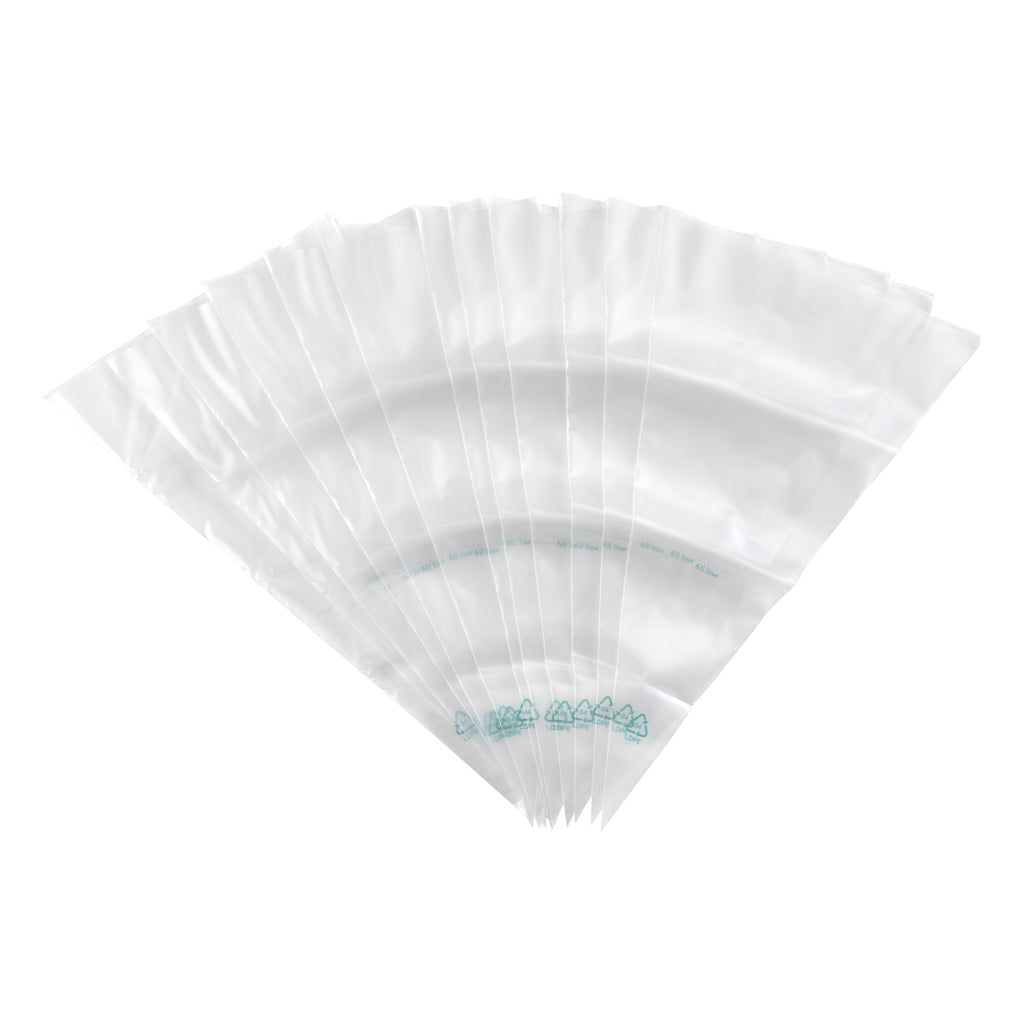 Way To Celebrate 12 Count Clear Disposable Decorating Bags, 12 inch