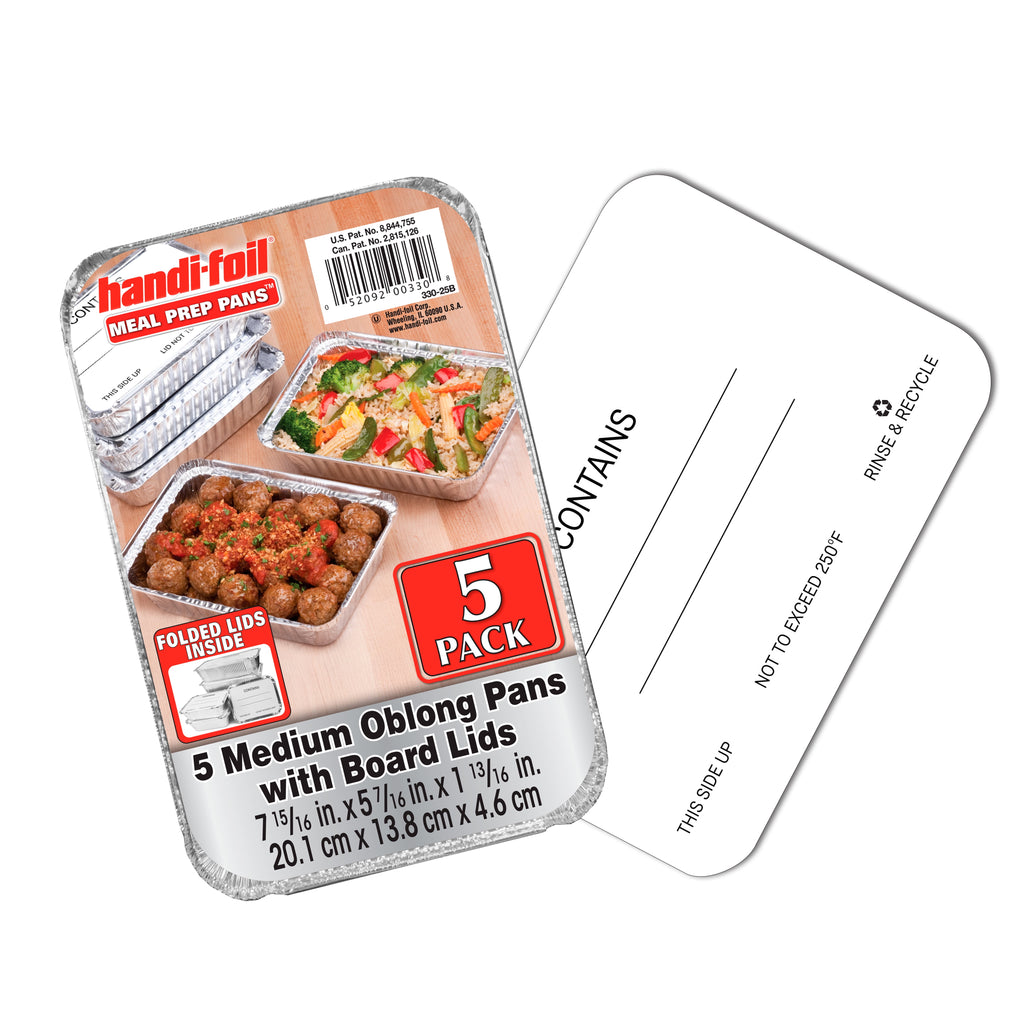 Prep Pan with Lids, 5 Count - Image 4