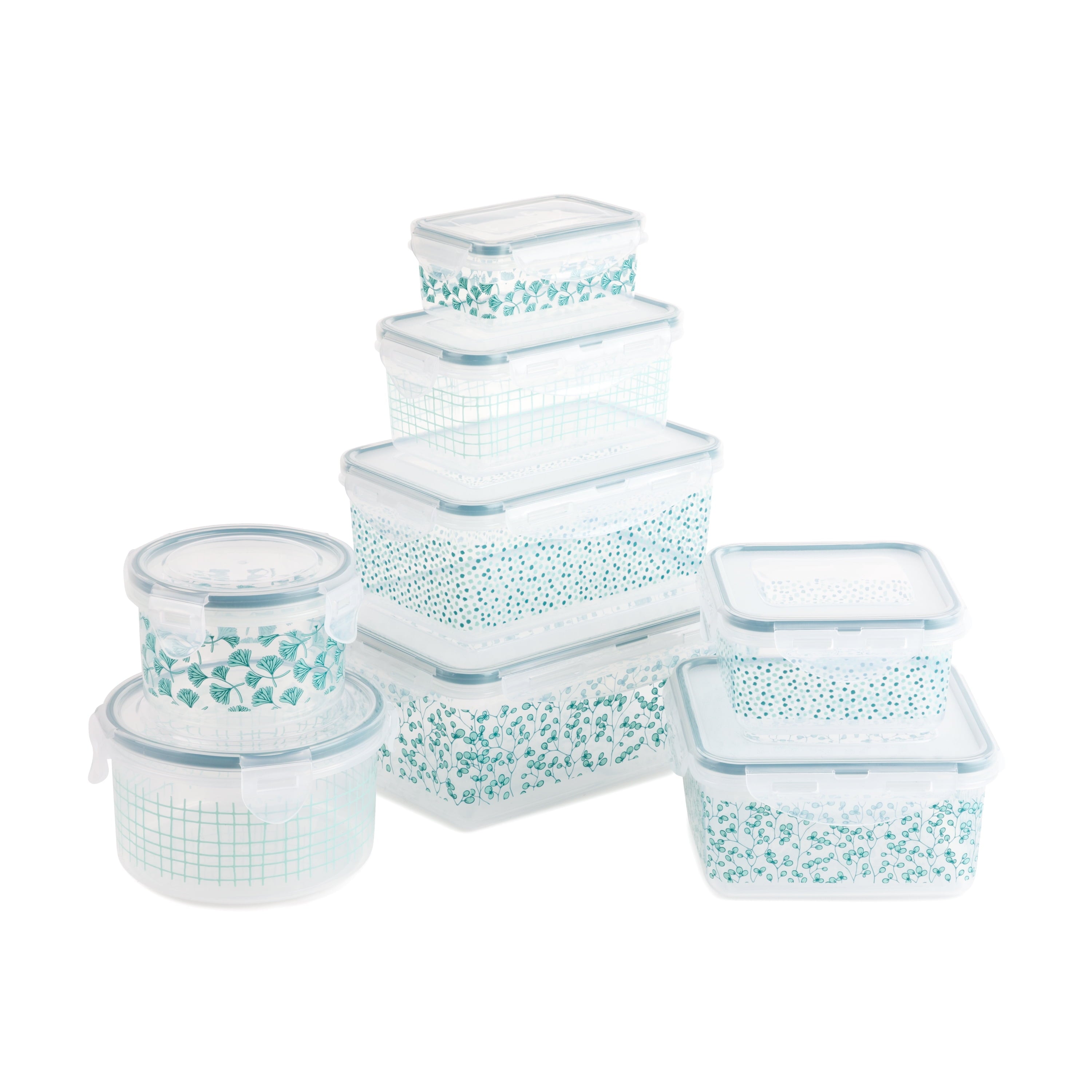 Food Storage Container Set, Floral - Image 2