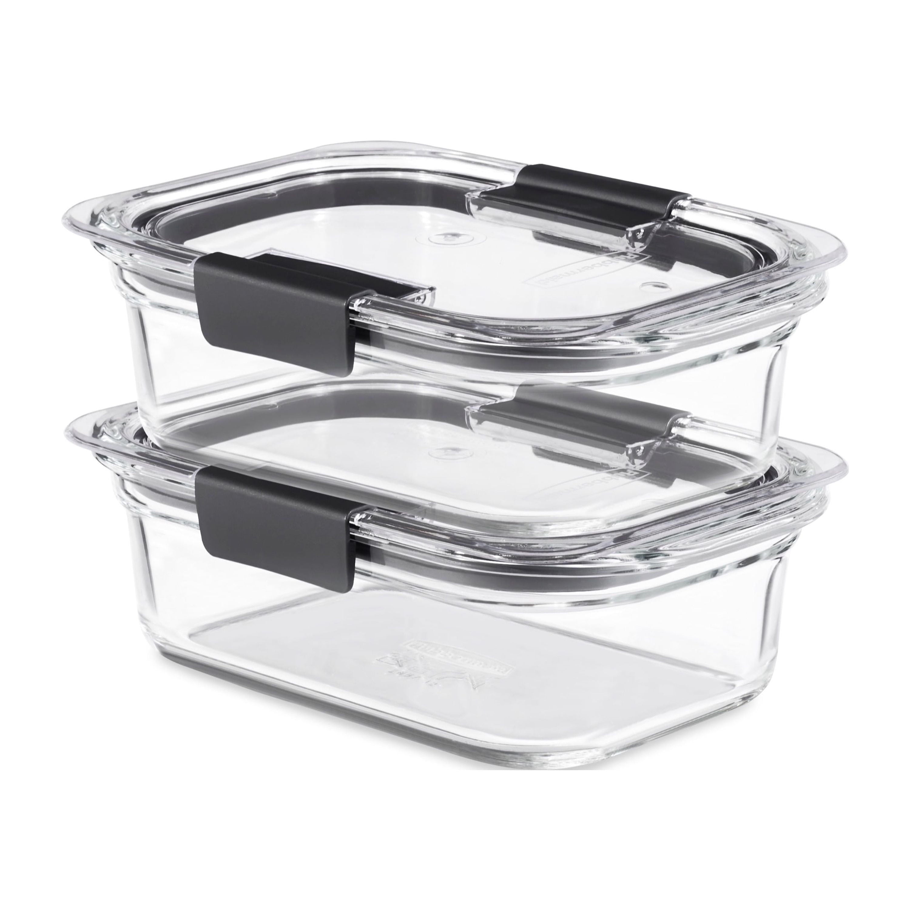3.2 Cup Glass Food Storage Containers, Set of 2, Best Used for Leftover Storage and Reheating - Image 2
