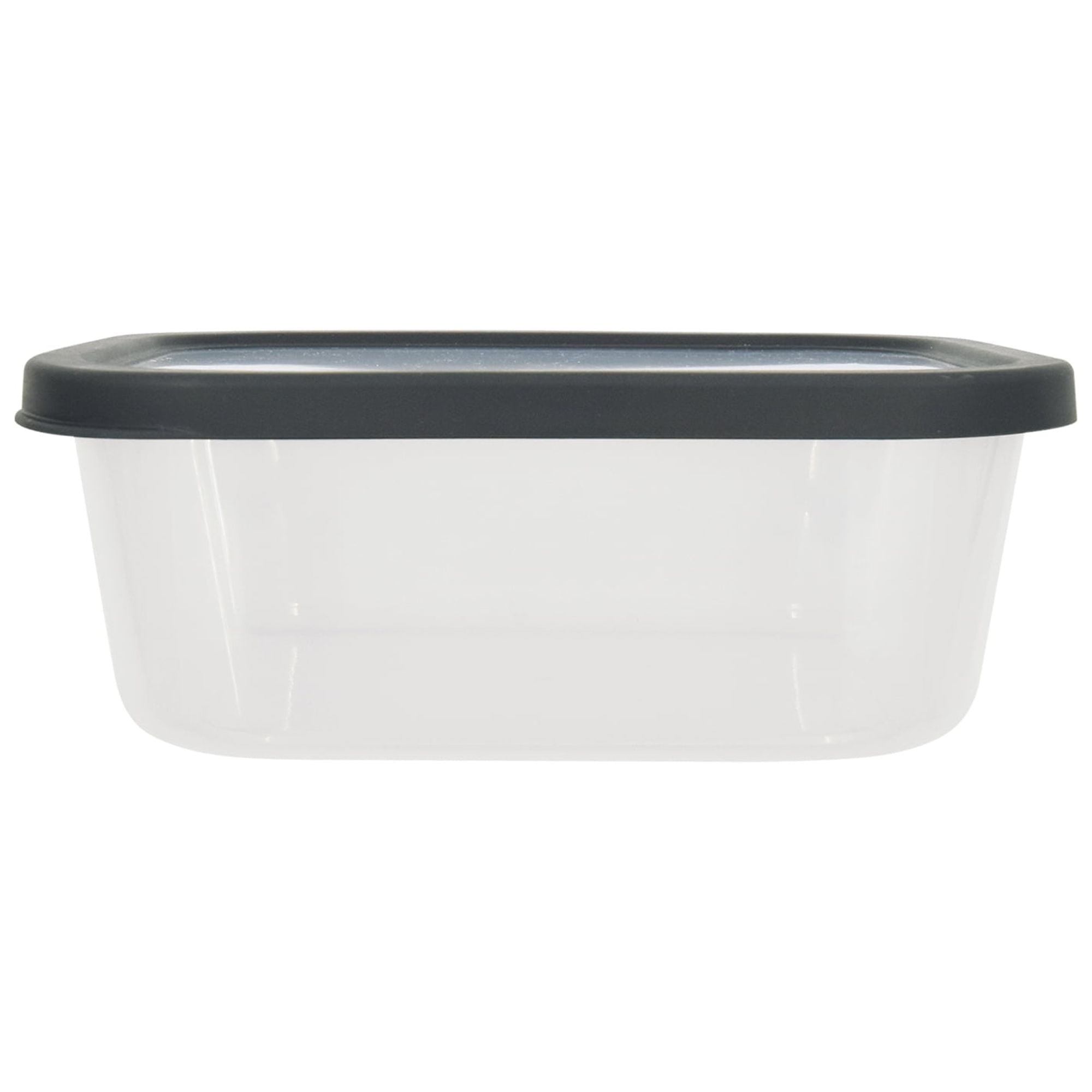 (2 pack) Plastic Durable Gray Food Storage Container 8 Cup 2 Count - Image 6
