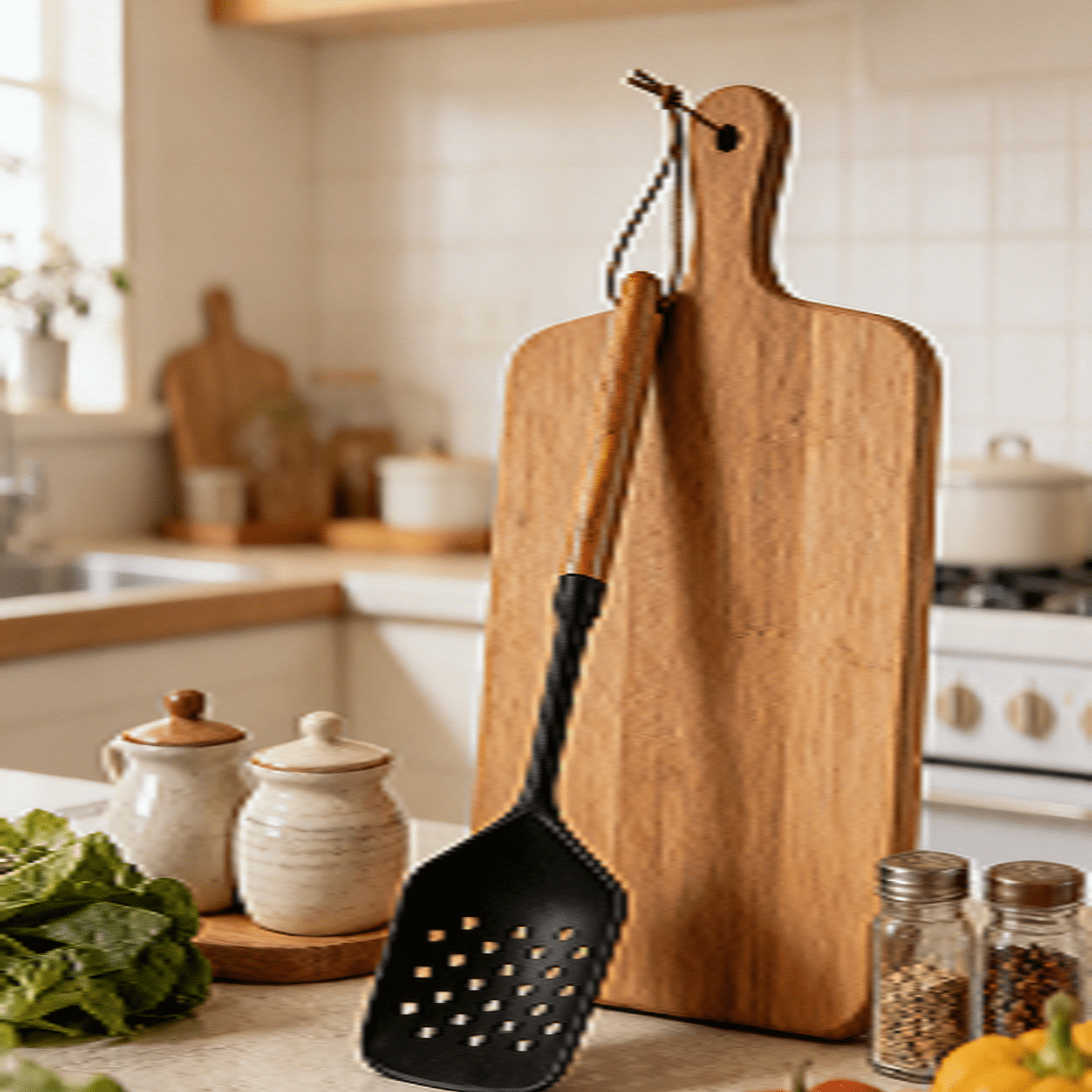Essential Kitchen Utensils Set - Multi-Purpose Cooking Tools for Home Kitchen, Durable Heat-Resistant Utensils Including Spatula, Ladle & Tu - Image 2