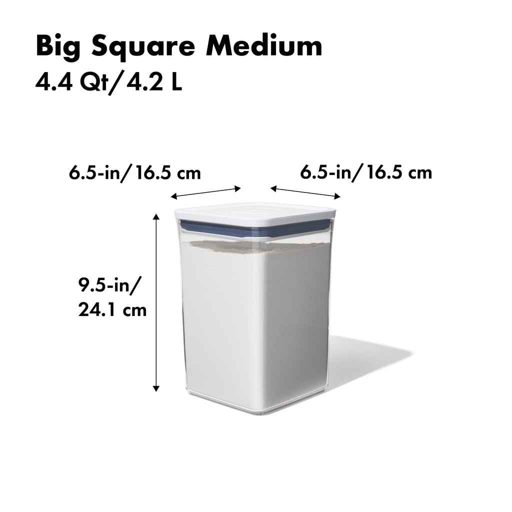 Container - Big Square Medium 4.4 Qt - Image 3