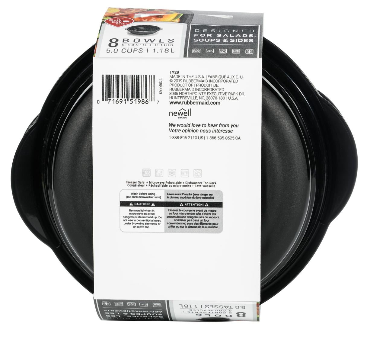 Storage Containers, 5 Cup, 8 Pack - Image 3