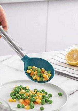 Frigidaire Silicone Cooking Utensils, 5PC Set, Easy to Clean Silicone with Stainless Steel Handles - Image 4