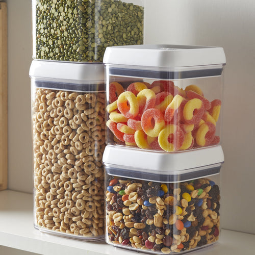 (2 pack) Canister - 4.5 Cup Square Food Storage Container, Designed to Help with Pantry Organization and Food Storage - Image 3