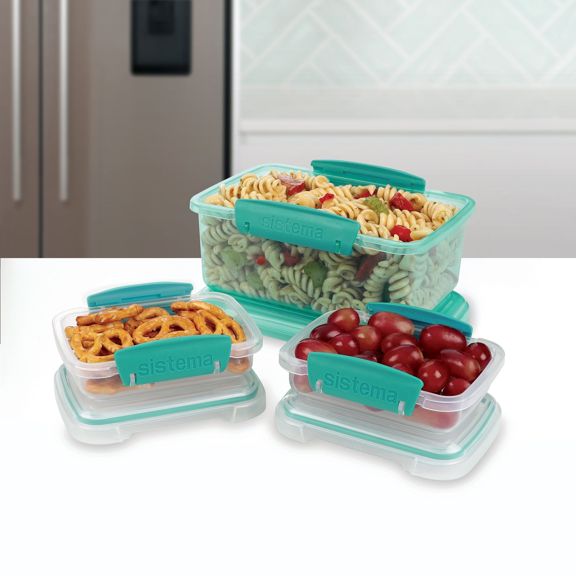 Plastic Food Storage Containers, Set of 3 - Image 4