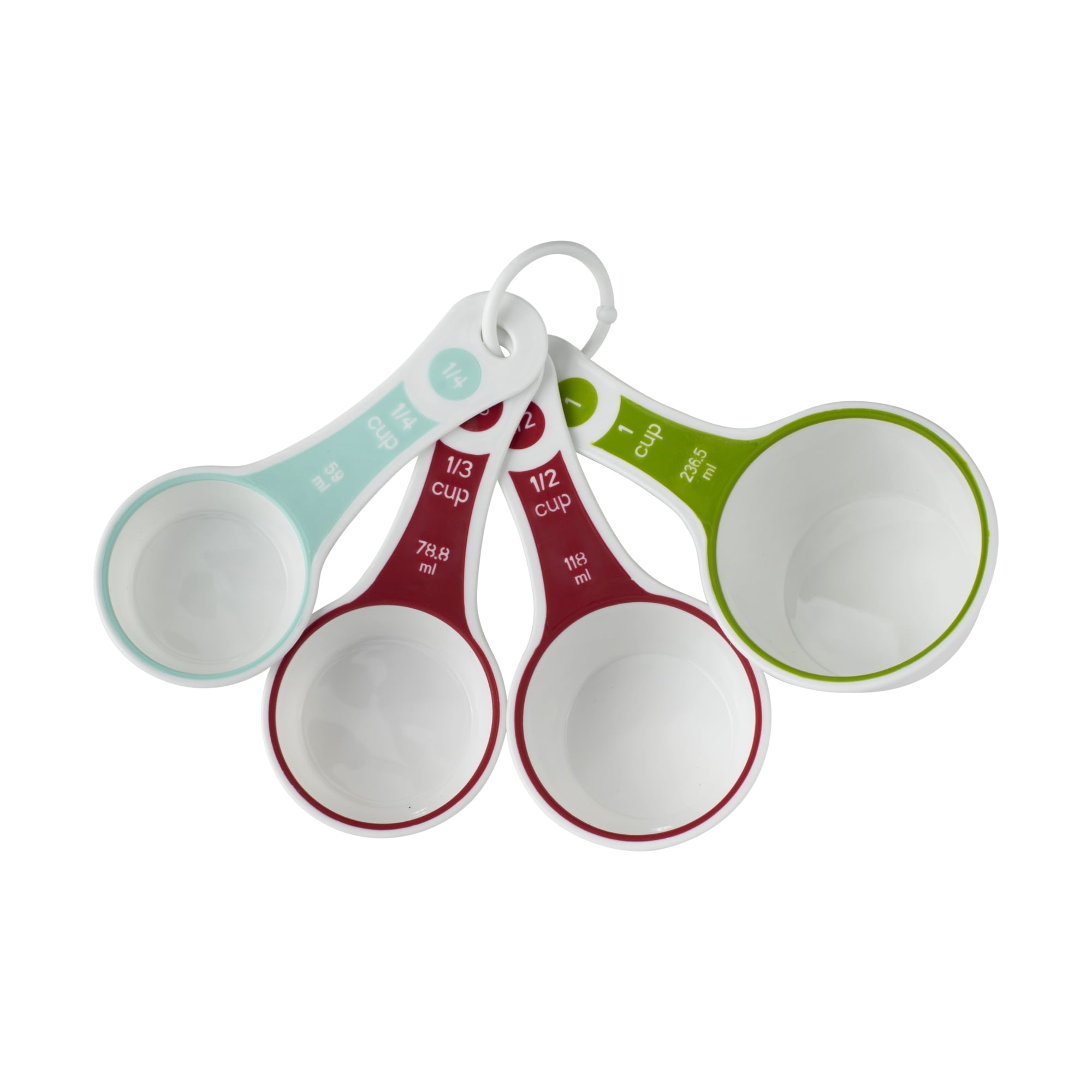 (3 pack) GoodCook PROfreshionals Multicolor 4-Piece Measuring Cup Set with Textured Grip Handles - Image 2