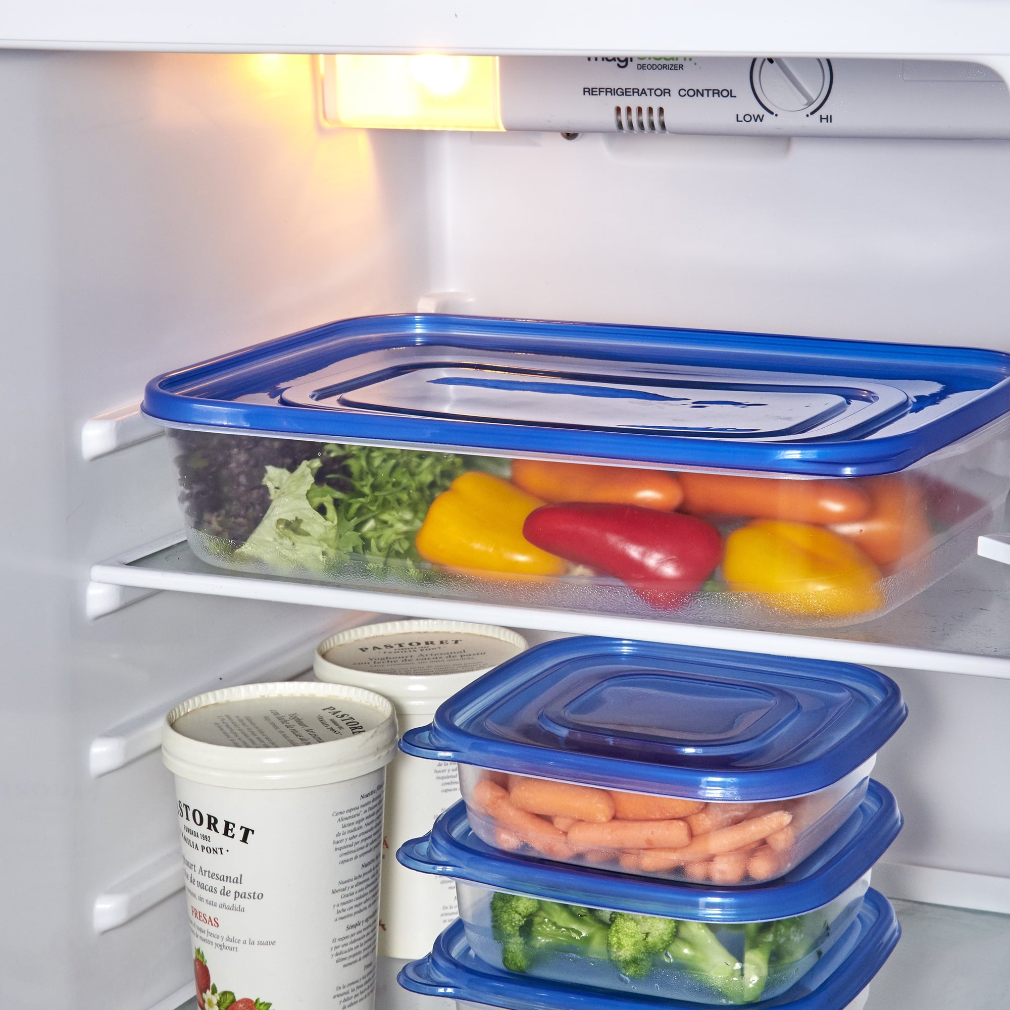 (2 pack) Semi Durable Rectanglar 1 Gallon Plastic Food Storage Container, Designed to Help with Pantry Storage, Every... - Image 5
