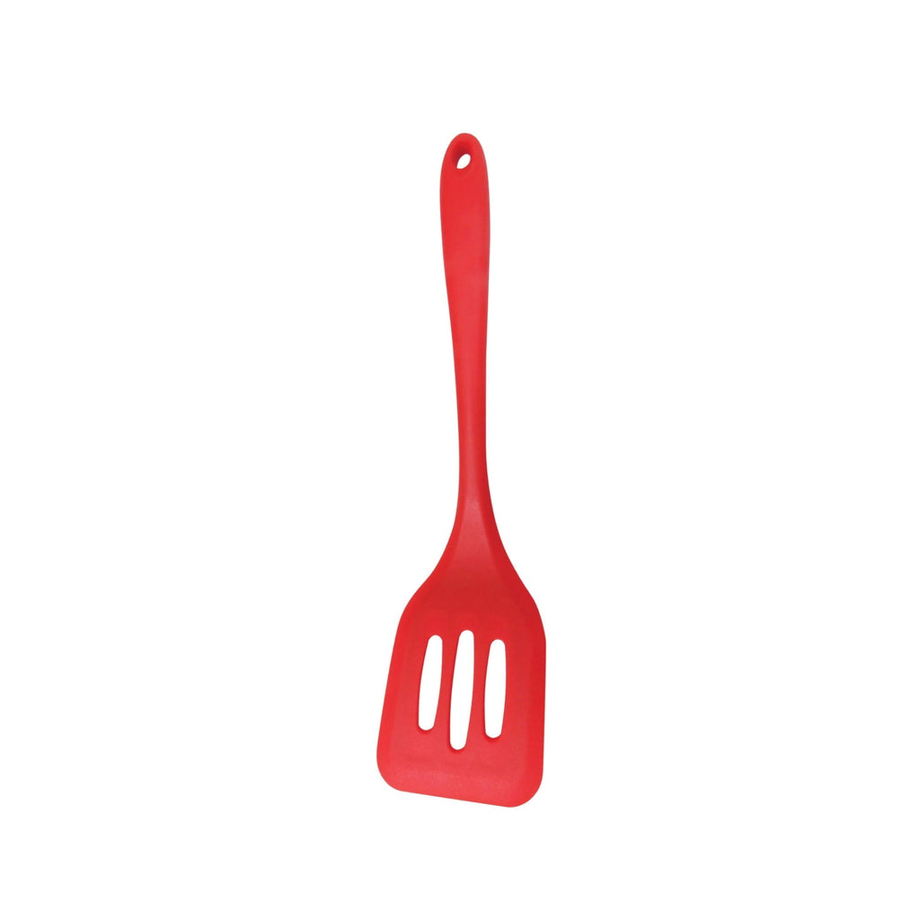 5-Piece Silicone Cooking Utensils, Red, 5 Spatulas - Image 3