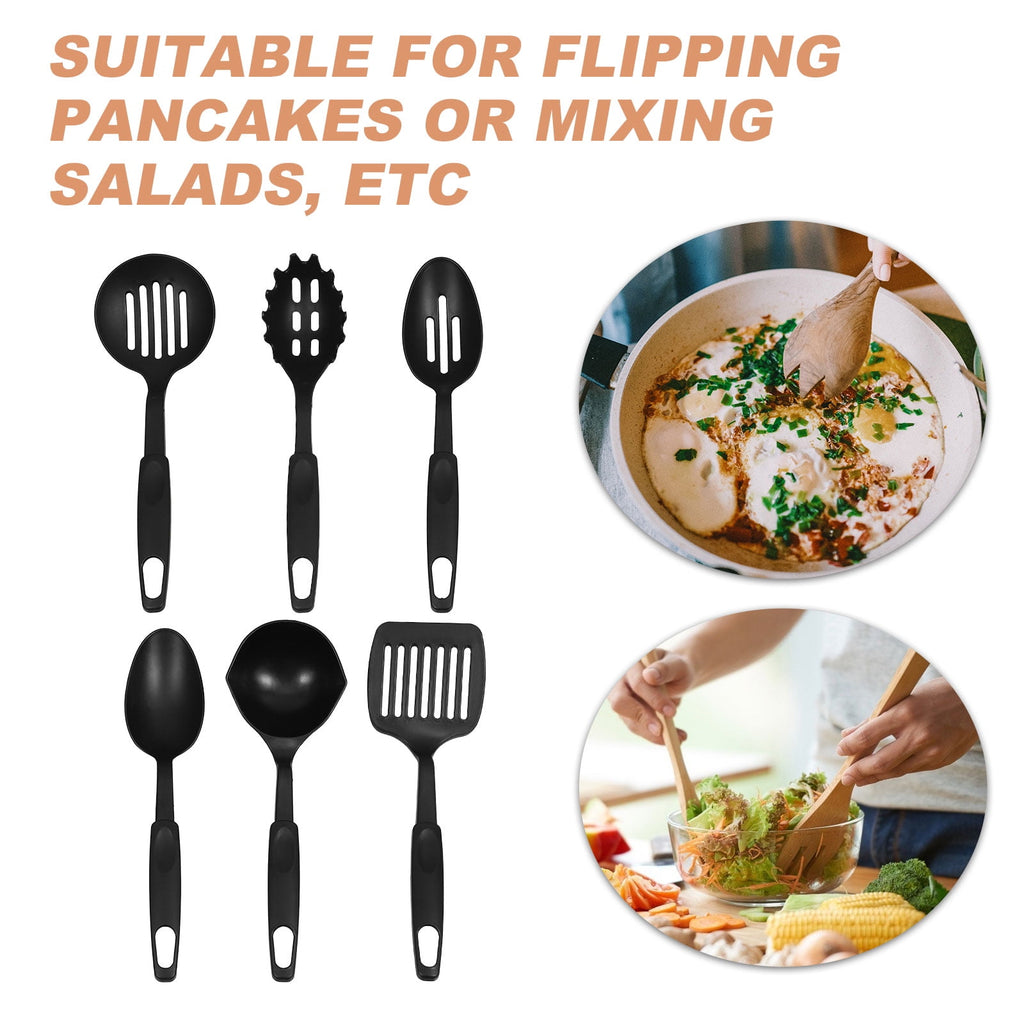Kitchen Utensils Set 6Pcs Versatile Cooking Tools Heat Resistant for Home Users Cooks - Image 3