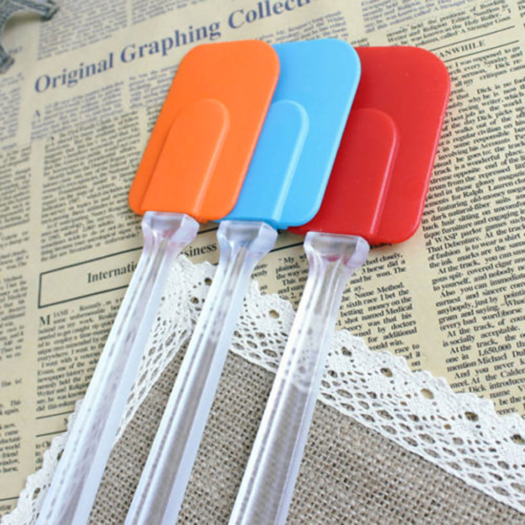 ZOURIH Mini Silicone Spatulas for Kitchen Cooking & Baking, Small Silicone Cooking Utensils, Heat Resistant BPA Free - Up to 446 Degrees,Ora - Image 3