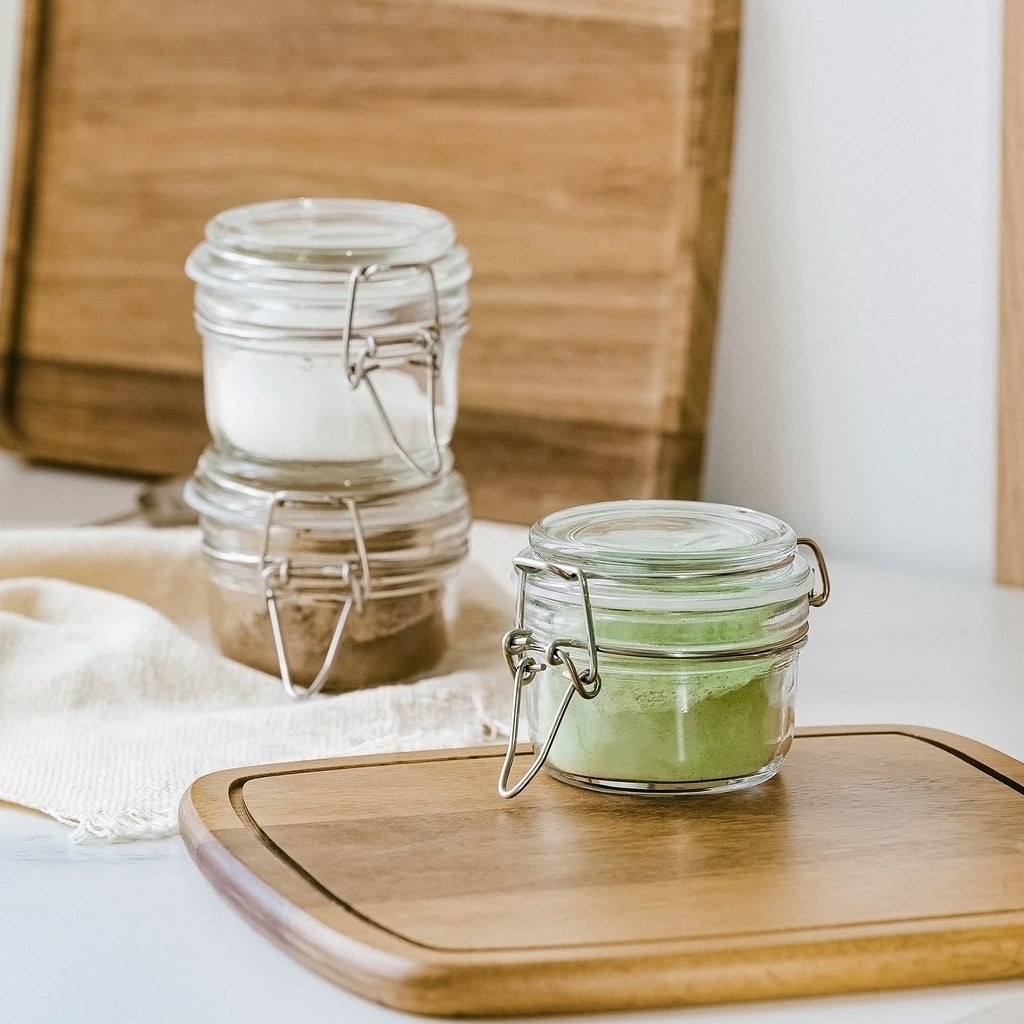 Glass Airtight Food Storage Jar with Lid, Clear Cereal and Dry Food Storage Container for Kitchen Pantry Organization - Image 3