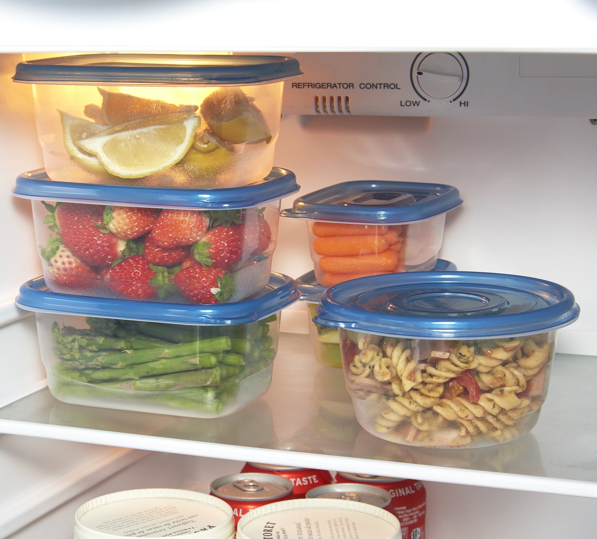 Mainstays Semi Durable 92pc Plastic Food Storage Container set, Ideal Use for Refrigeration Storage and Organization, Meal Prep, and Batch C - Image 6