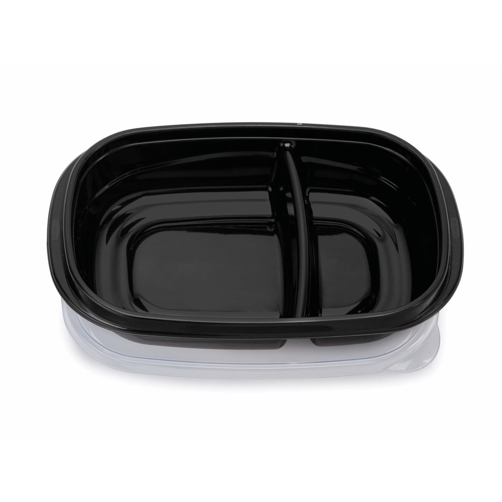 Rubbermaid TakeAlongs, 3.7 Cups, Meal Prep Food Storage Container with Built-In Divider (Includes 10 Containers + 10 Lids) - Image 5