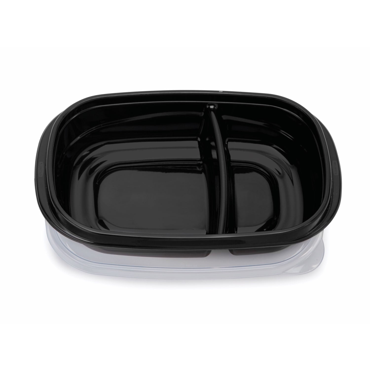Rubbermaid TakeAlongs, 3.7 Cups, Meal Prep Food Storage Container with Built-In Divider (Includes 10 Containers + 10 Lids) - Image 5