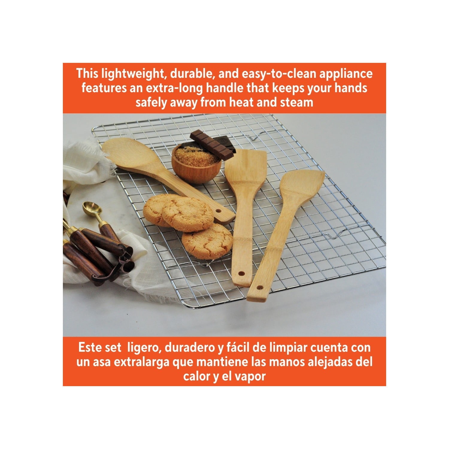 3pc Bamboo Tool Set - Image 5