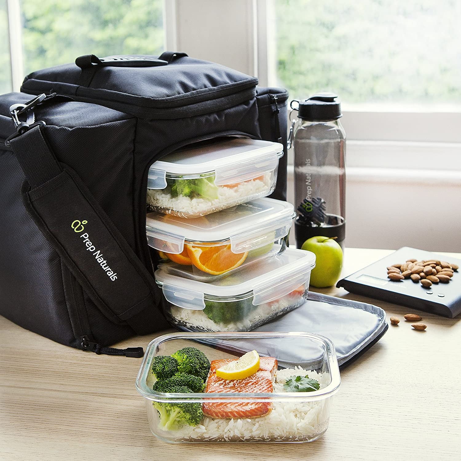 5 Packs Glass Food Storage Containers - Meal Containers, 36 Oz - Image 3