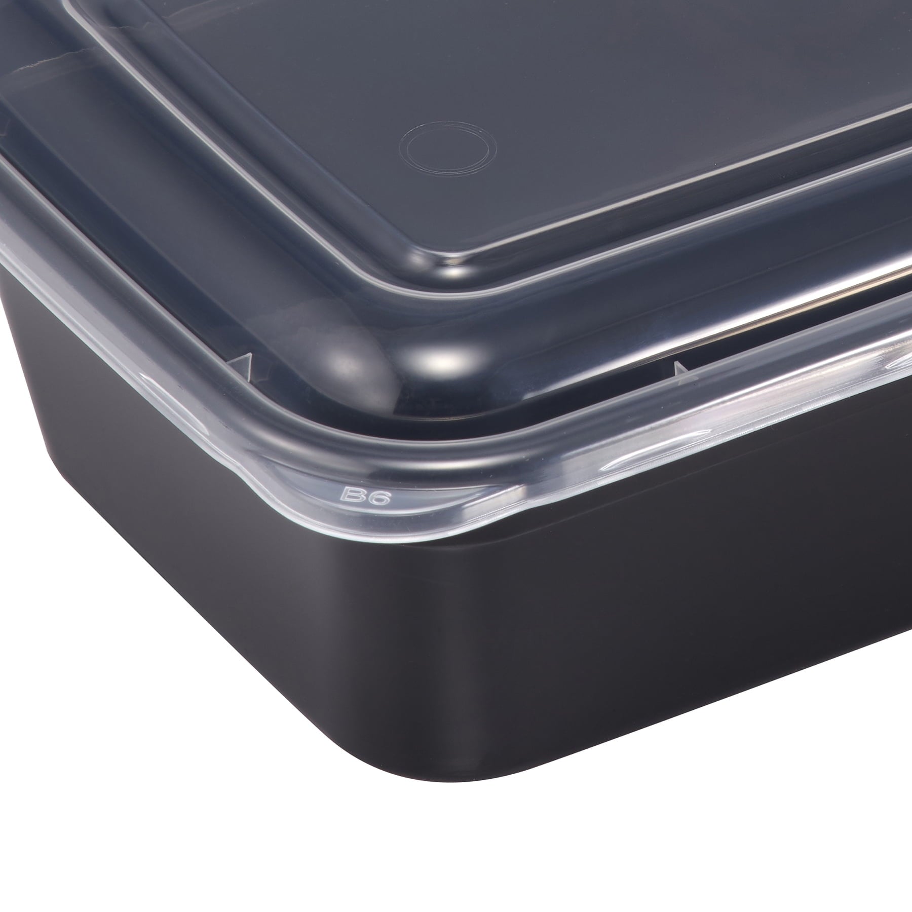 Mainstays 15-Pack Meal Prep Containers with Lids, BPA-Free, Leak-Resistant, Microwave and Dishwasher Safe, Stackable, Reusable Food Storage - Image 3