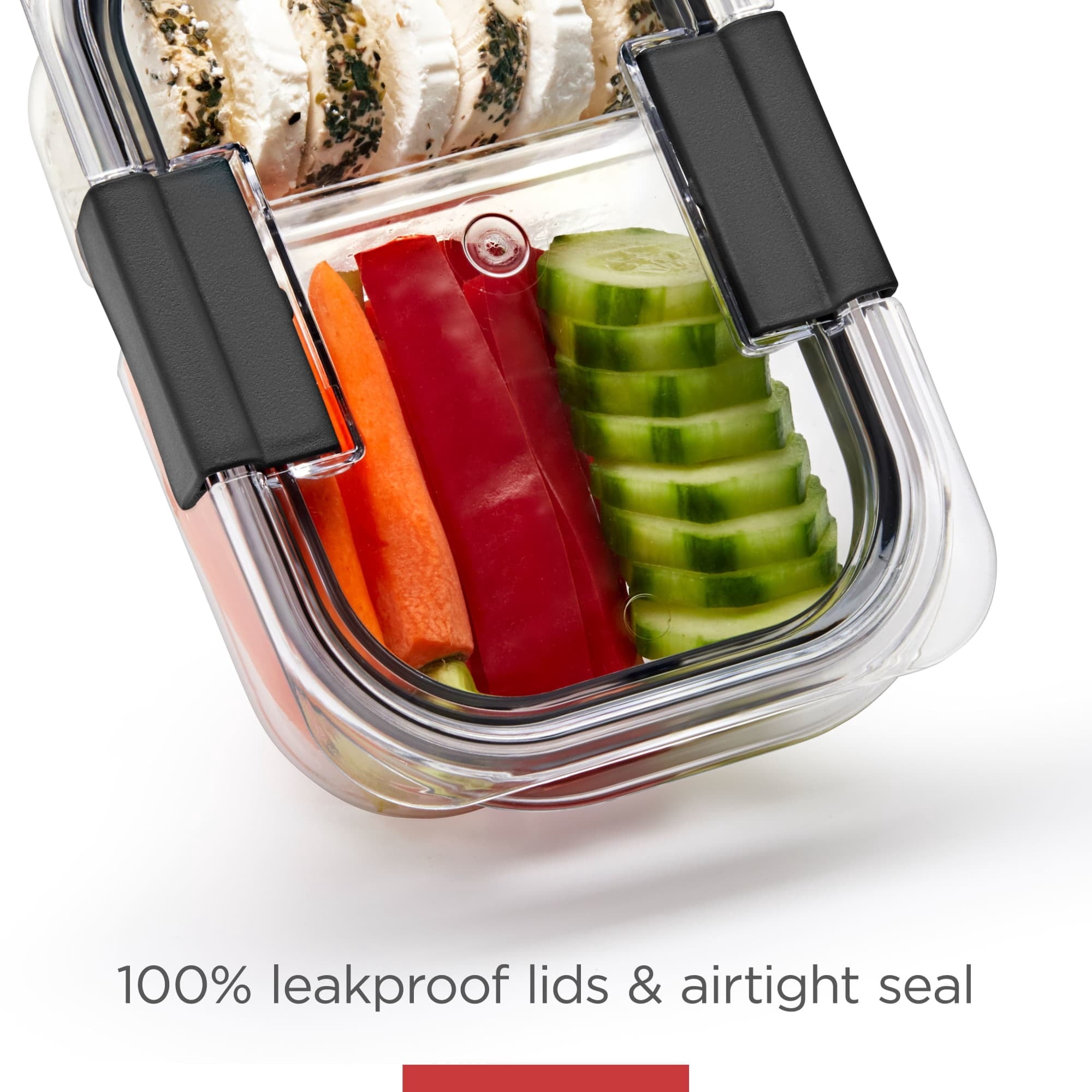 10 Piece 2 Compartment Meal Prep Food Storage Containers, 2.85 Cup - Image 6