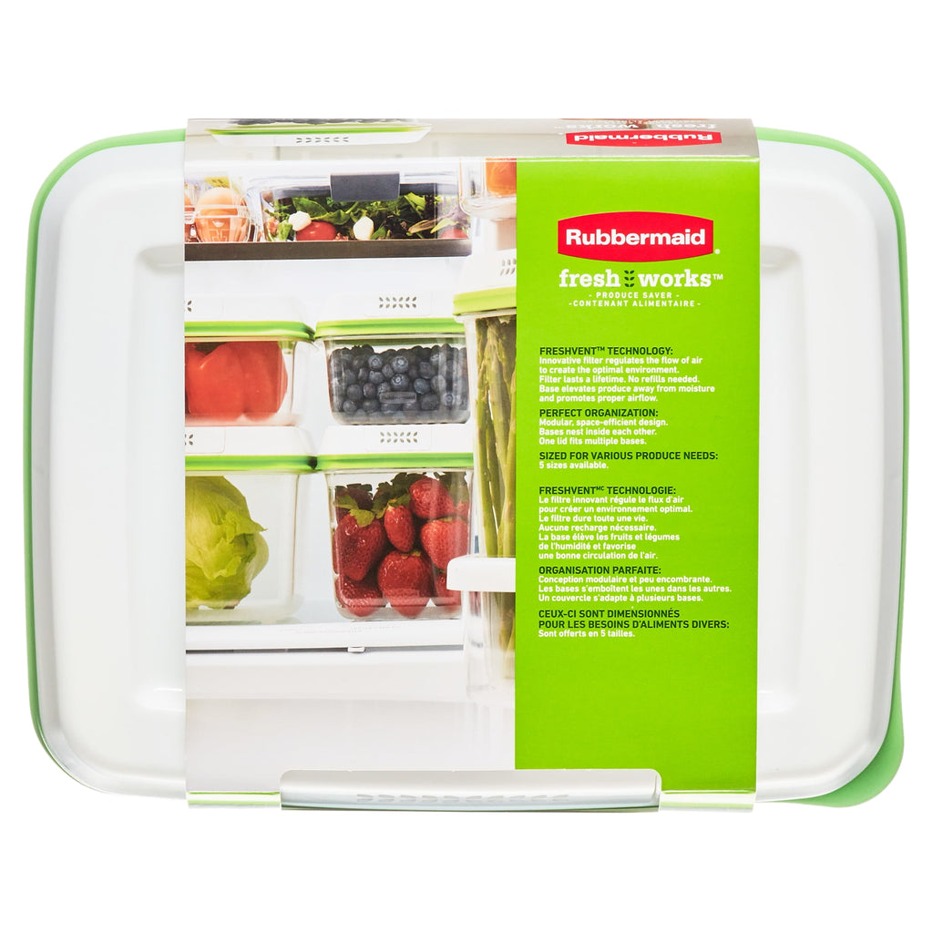 Saver, Medium and Large Plastic Storage Containers, 6-Piece Set - Image 4