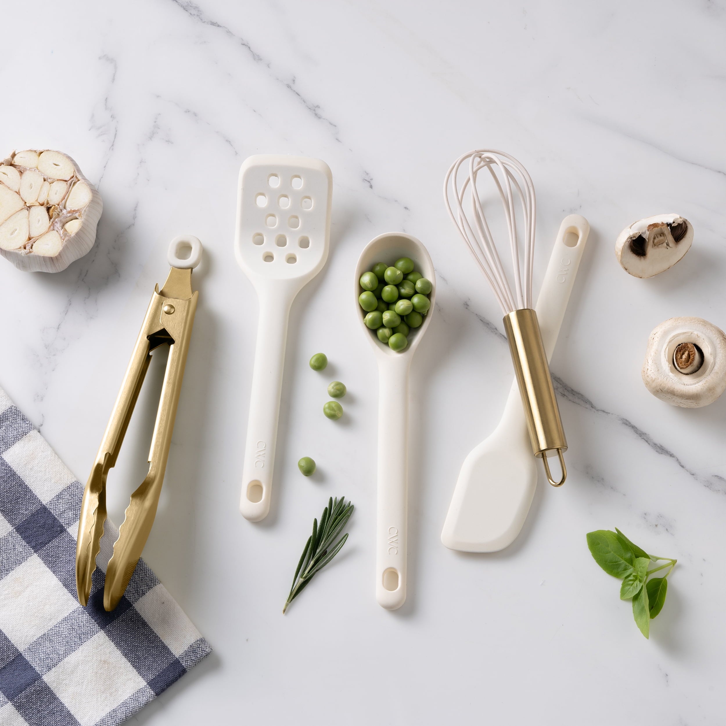 Cook with Color 5-Piece Mini Silicone Utensil Set  Durable & Nonstick Safe - Image 4