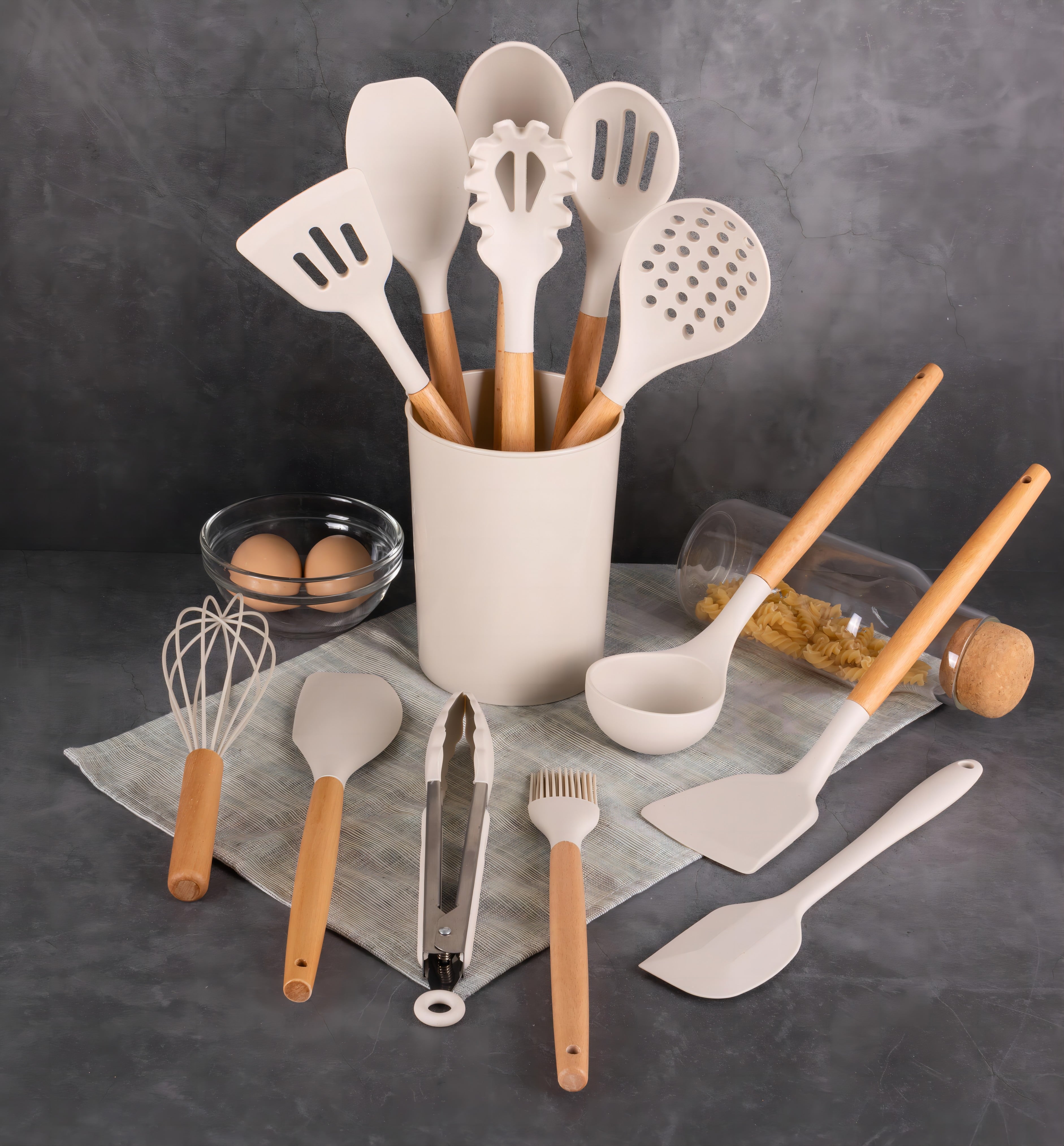 14pcs Utensil Set with Caddy - Image 6