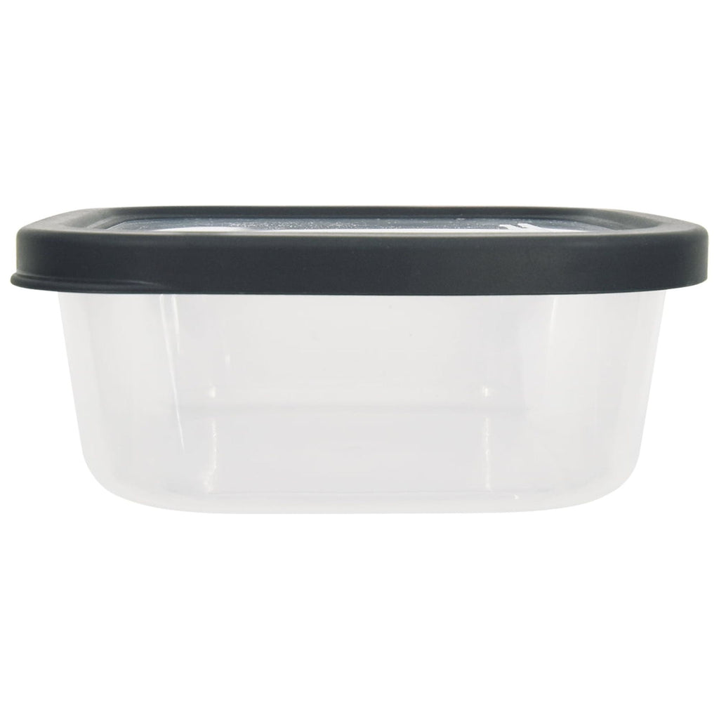 (2 pack) Mainstays Durable Food Storage Container Gray Plastic 4.96 Cup (2 Count) - Image 6