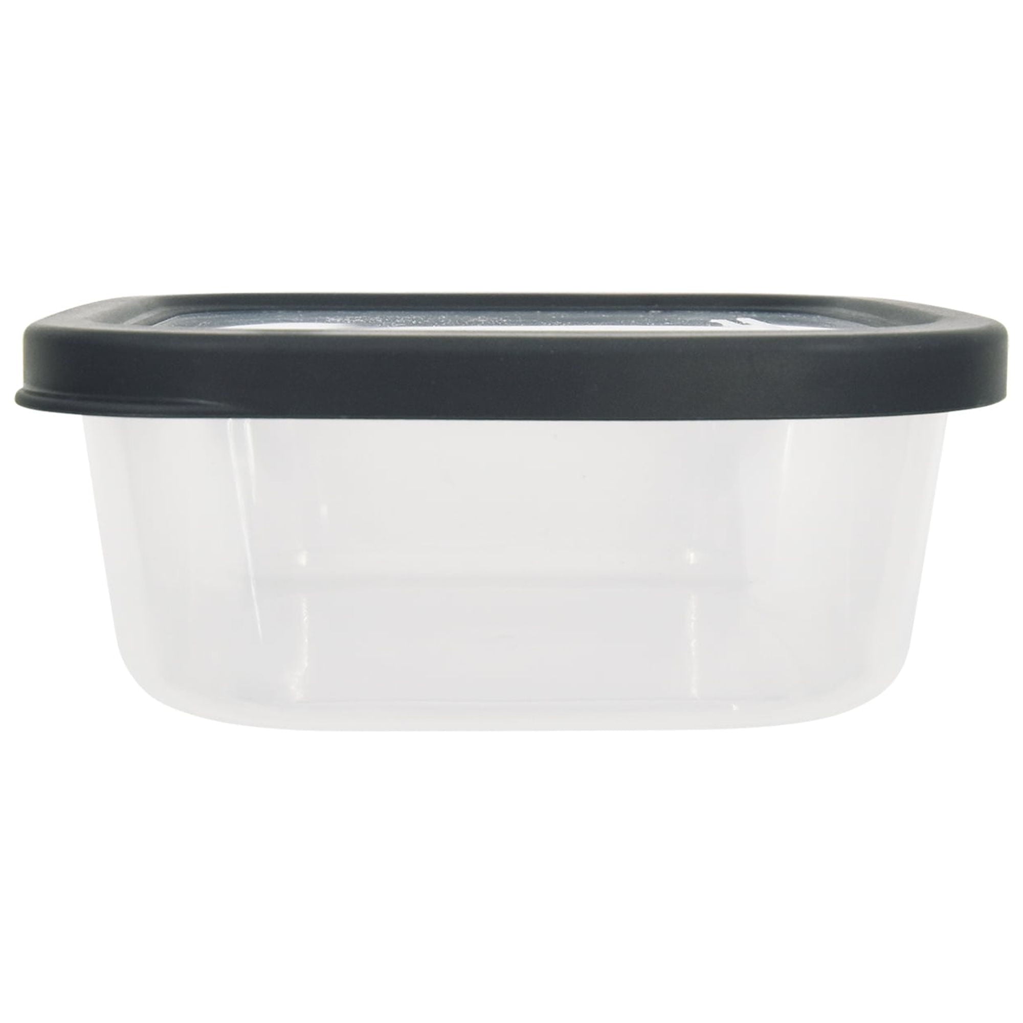 (2 pack) Mainstays Durable Food Storage Container Gray Plastic 4.96 Cup (2 Count) - Image 6