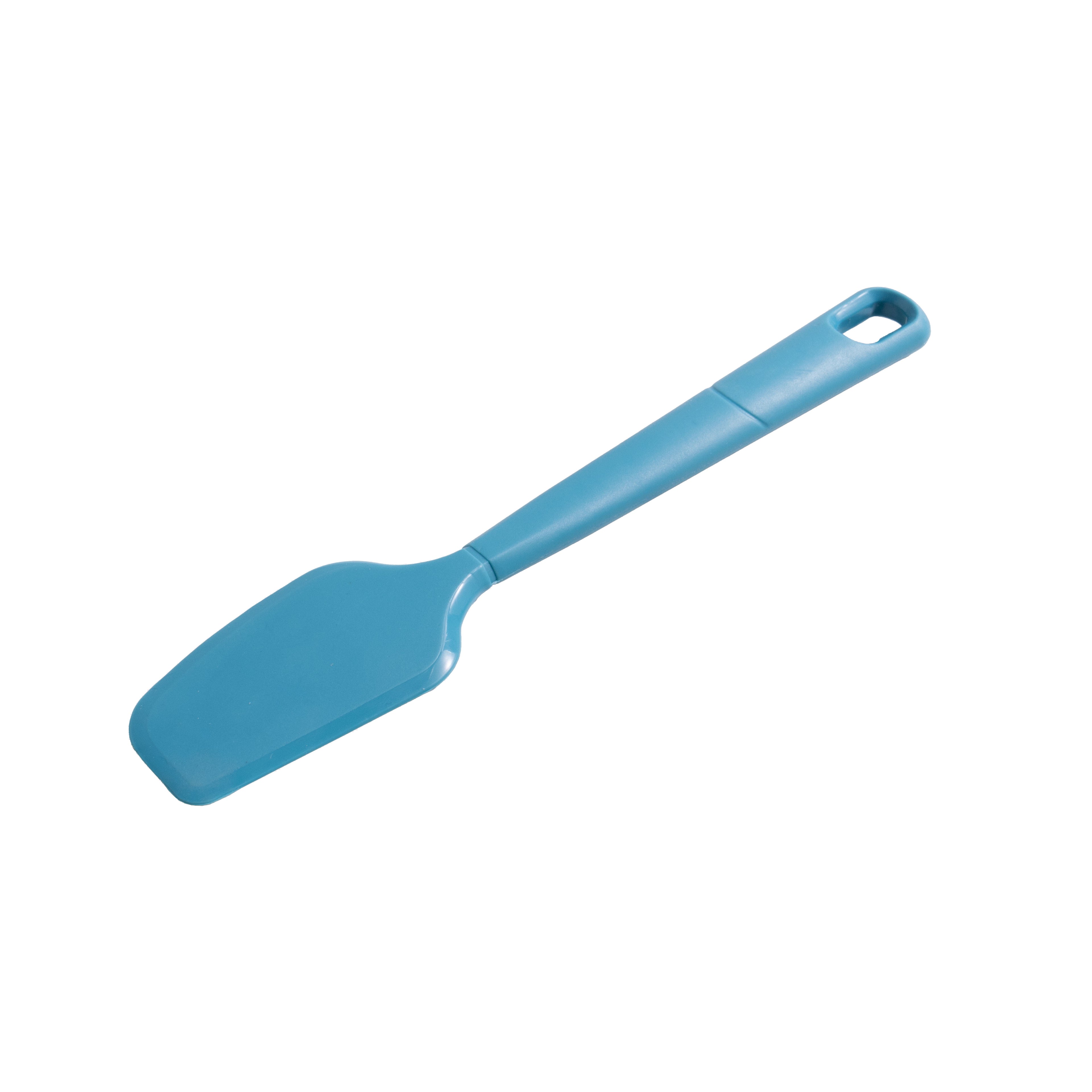 Mainstays Silicone Food- Grade Blue 10.55" L Kitchen Spatula - Image 2