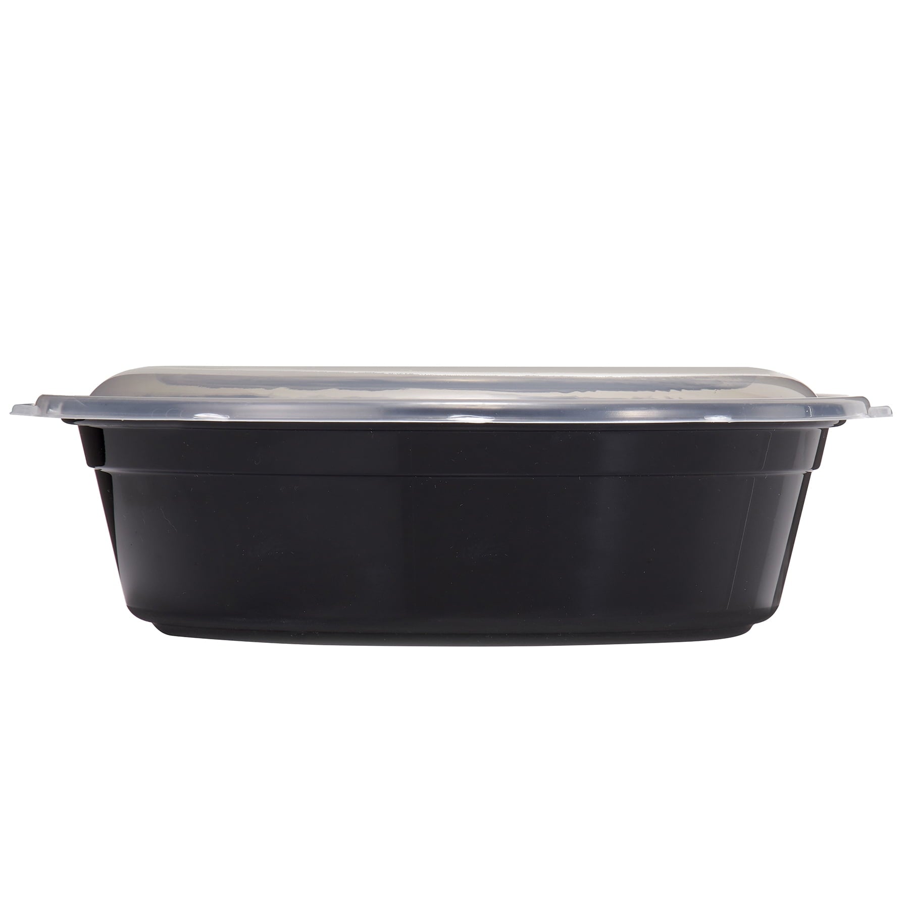 Mainstays 5-Pack Round Meal Prep Containers with 3 Compartments and Lids, 1L, BPA-Free, Microwave & Dishwasher Safe, Made for Family Meals a - Image 2