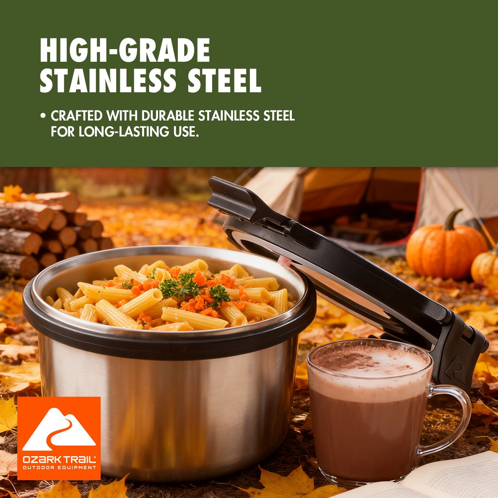 28 oz Stainless Steel Insulated Food Container - Image 4