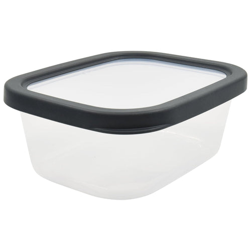 (2 pack) Mainstays Gray Plastic Durable Food Storage Containers (2 Count) - Image 2