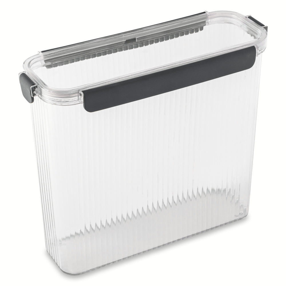 (2 pack) Thyme and Table 6-Piece Clear Ribbed Food Storage Container Set - Image 5